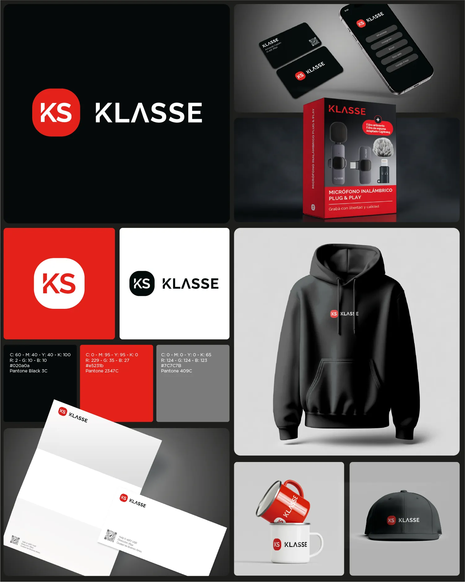 Klasse — sistema de identidad visual completo