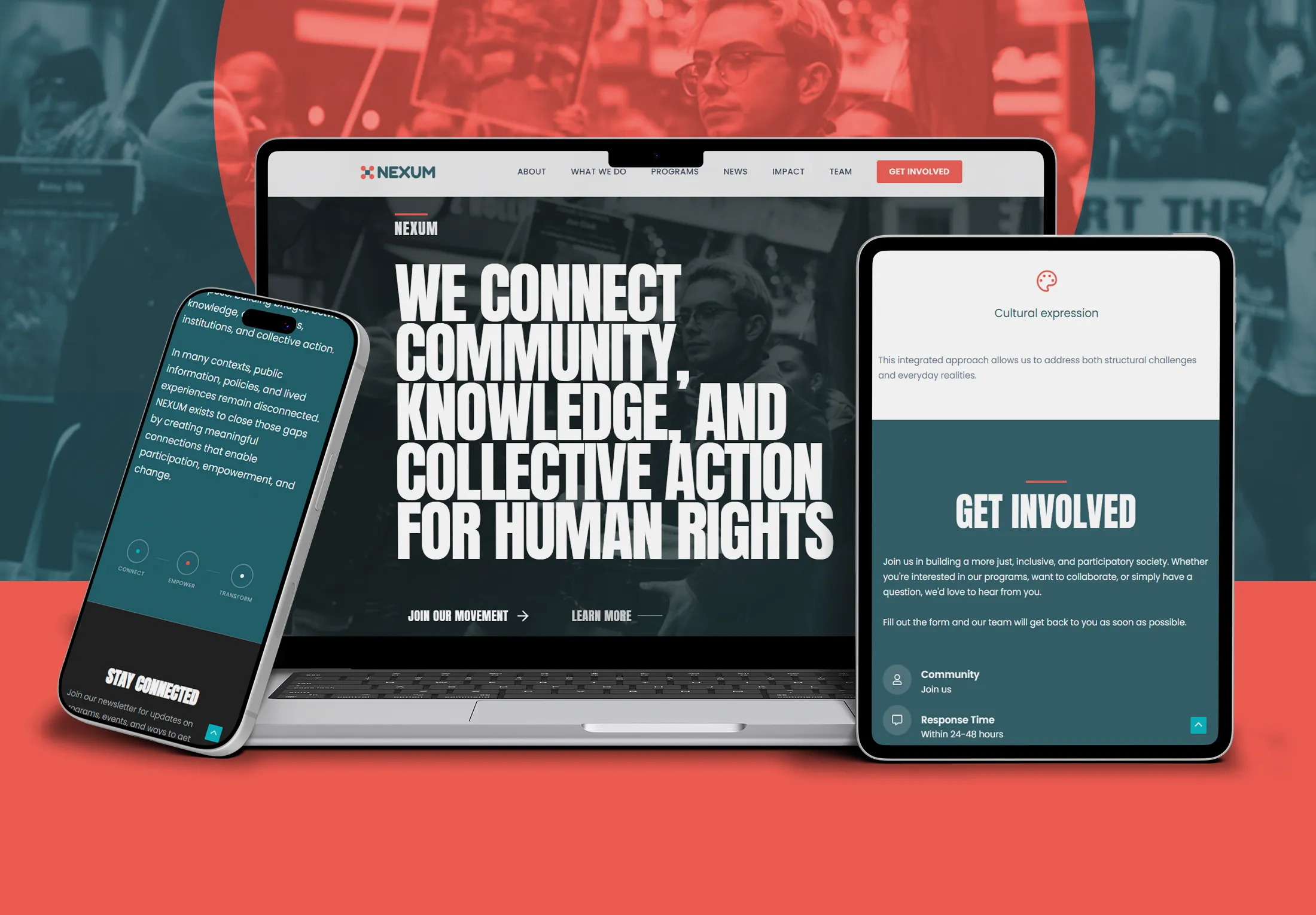 Nexum Human Rights — sitio institucional
