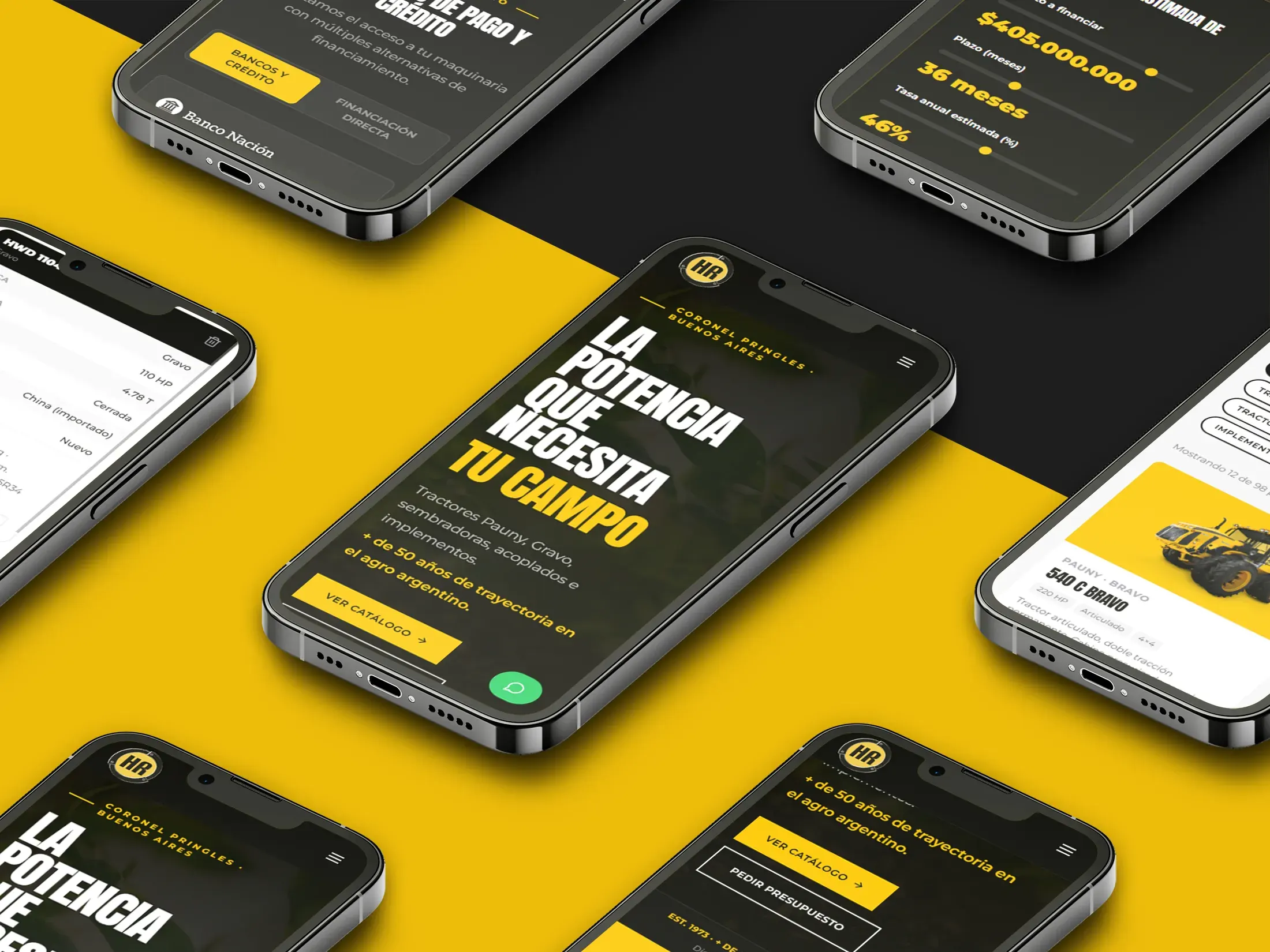 Ranzuglia SRL — landing page maquinaria agrícola